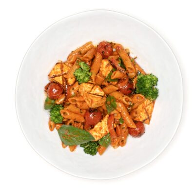 Vegetarian-Tuscan-Tofu-Pasta Vegetarian Tuscan Tofu Pasta